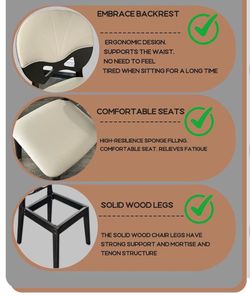 4 chairs for sale.