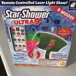 Christmas Star shower Lights