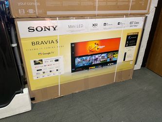 Sony Bravia 65” 4K mini led smart tv