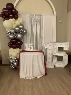 Sweet 15 Backdrop