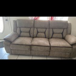 Recliner Couch Set 