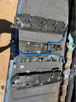 Valve covers & knock sensor delete plate
