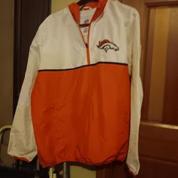 XLG MENS BRONCO WINDBREAKER