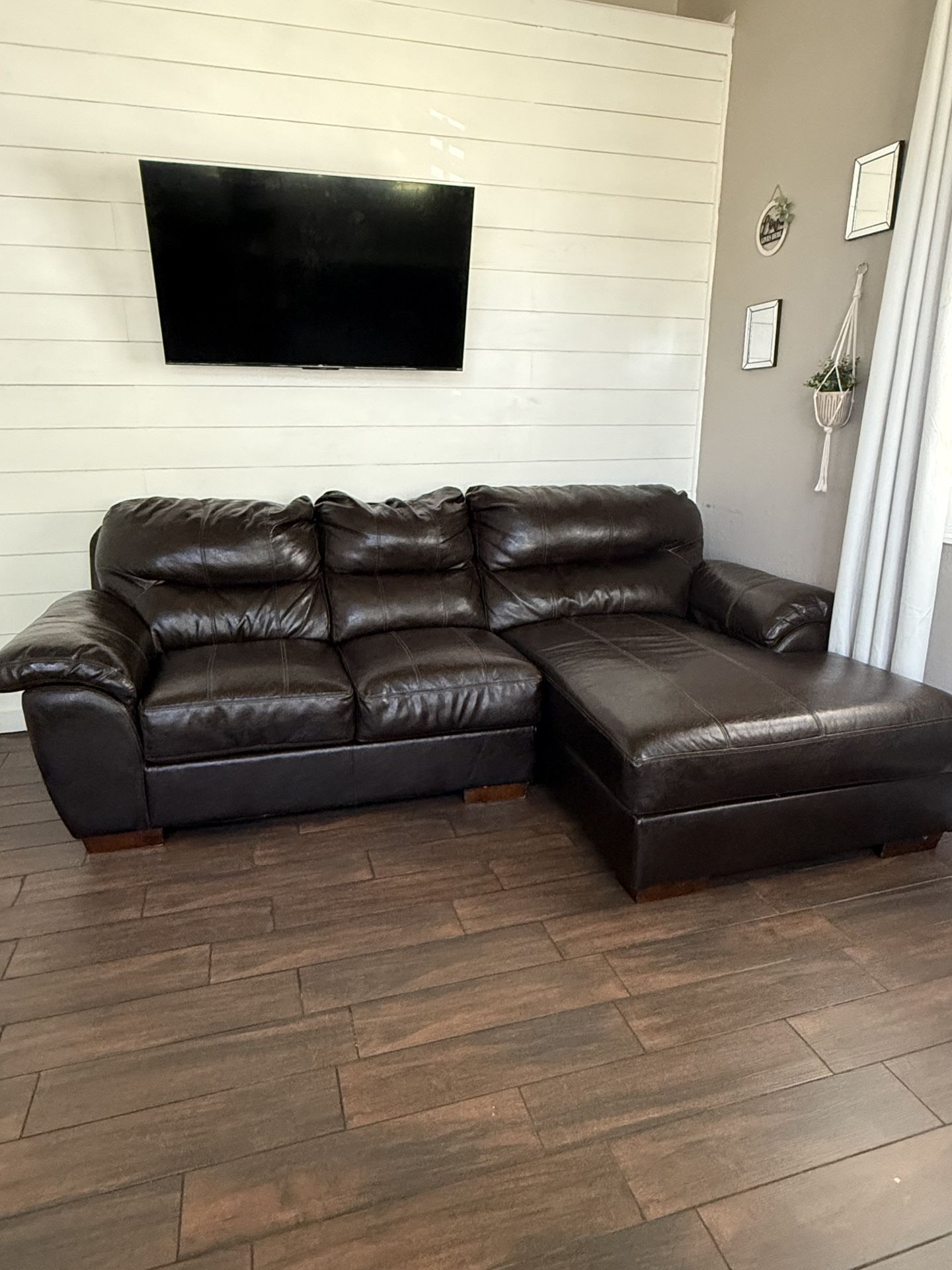 Leather Couch
