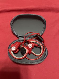 Red PowerBeats by Dr. Dre