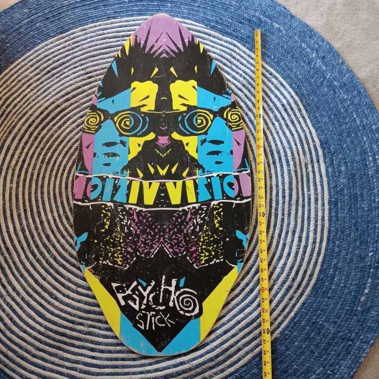 Rare VISION Psycho Stick Wake Board,  Skim Board, Boogie Board 