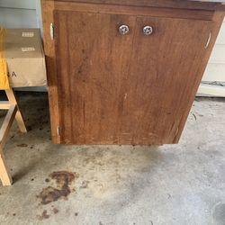 Wooden Storage Cupboard 