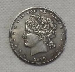 USA 1879 Wash Lady Dollar Pattern Coin / Token