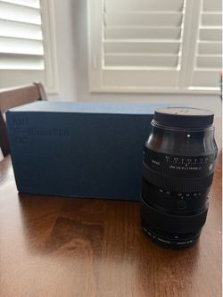 Sigma 18-40 F1.8 for Fuji x mount