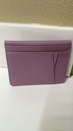 Super cute 🥰 thin wallet new leather like with many places to put money cards