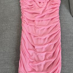 Pink Mini Dress 