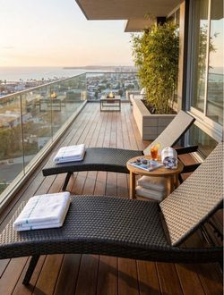 Adjustable Woven Patio Lounge Chairs