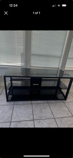 Modern Black Tv Table 