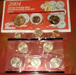 2004 US Mint Uncirculated Coin Set Denver
