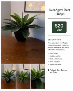 Faux Agave Plant - Target