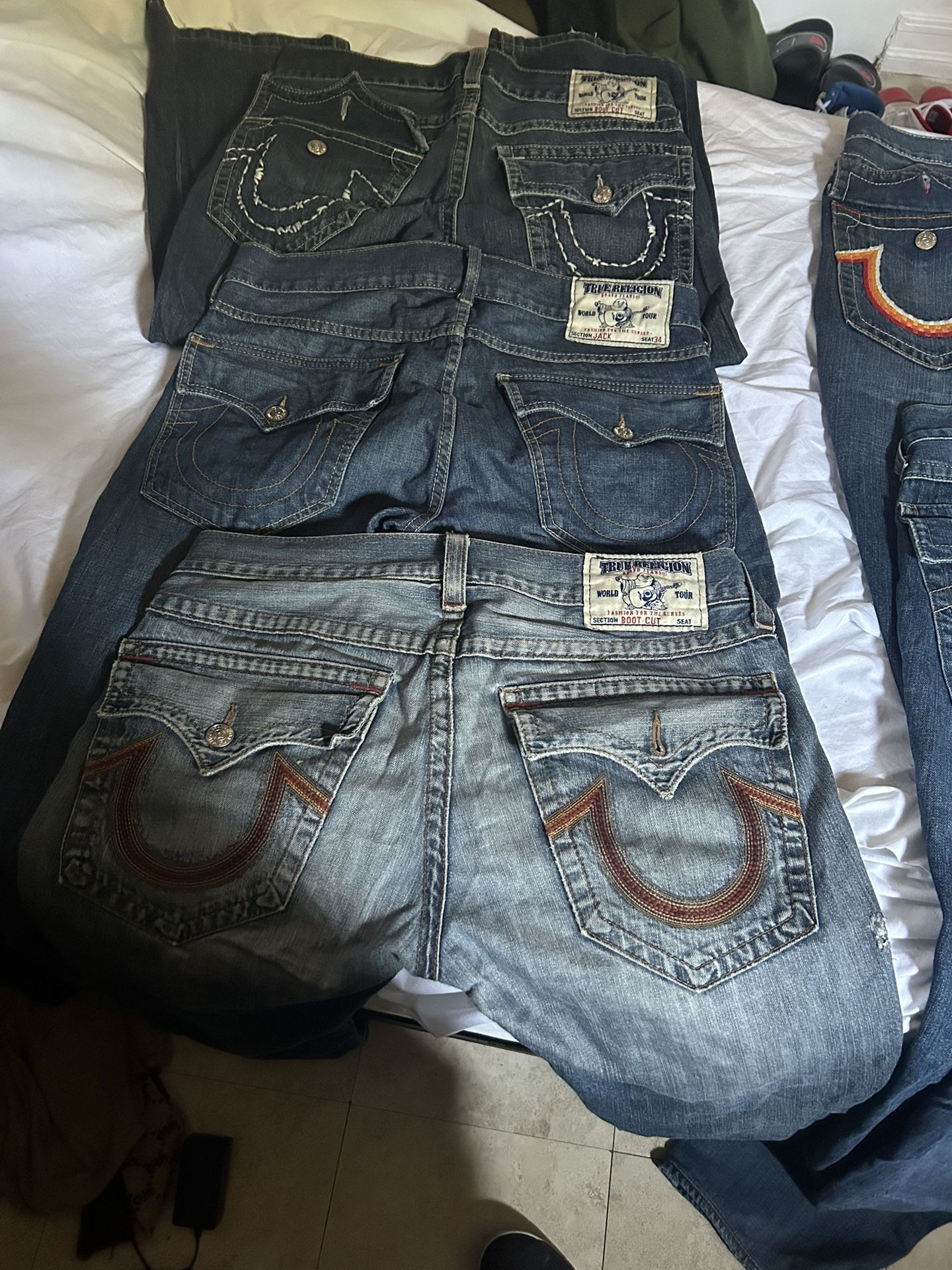 Designer True Religion jeans Men Size34