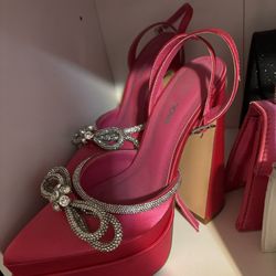 Pink Heels Size 6.5 