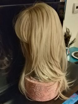 Blonde WIG dress up, costume, Halloween
