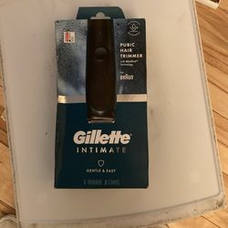 Gillette intimate pubic hair trimmer