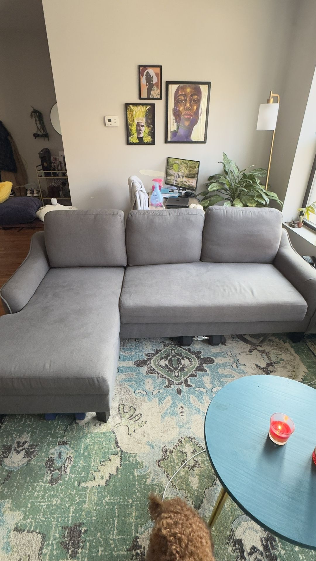 Ashley Furniture Grey Sleeper Sofa
