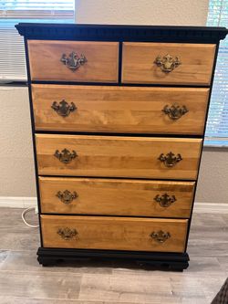 6-Drawer Solid Wood Dresser