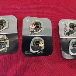  Haunted Mansion Mystery Doombuggy Ride Disney Pin Complete Set