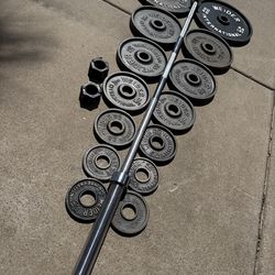 Olympic weight set
