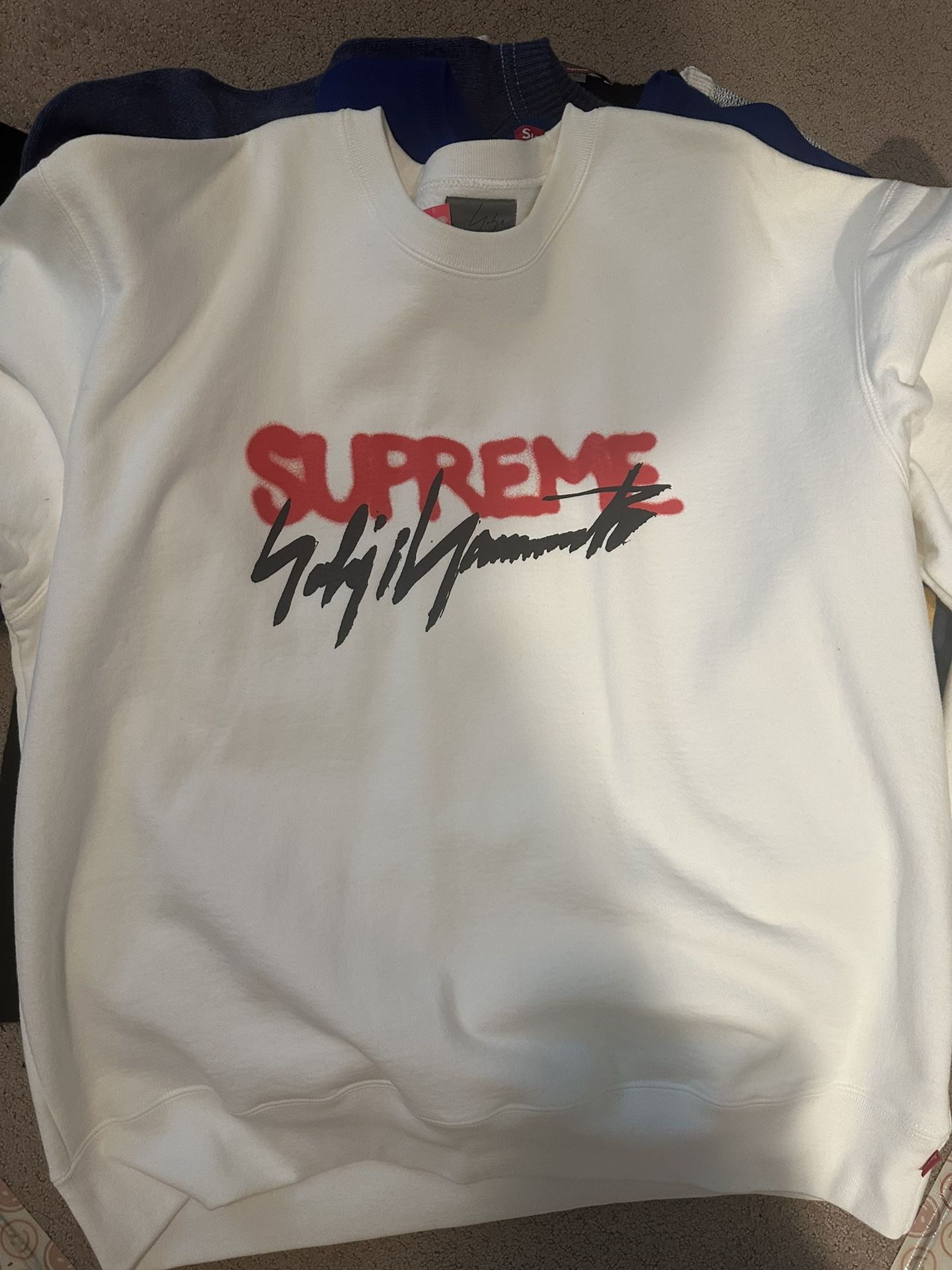 Supreme Yohji Yamamoto Crewneck XL