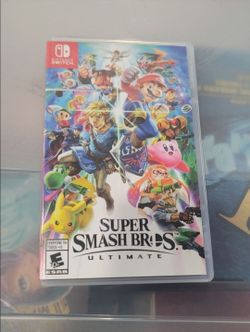 NINTENDO SWITCH SUPER SMASH BROS ULTIMATE