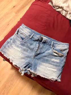 High rise shorts