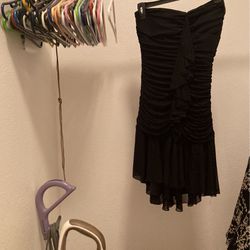 Strapless Black Dress