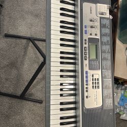 Casio Keyboard With Stand