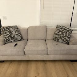 Sectional Couch Gray 