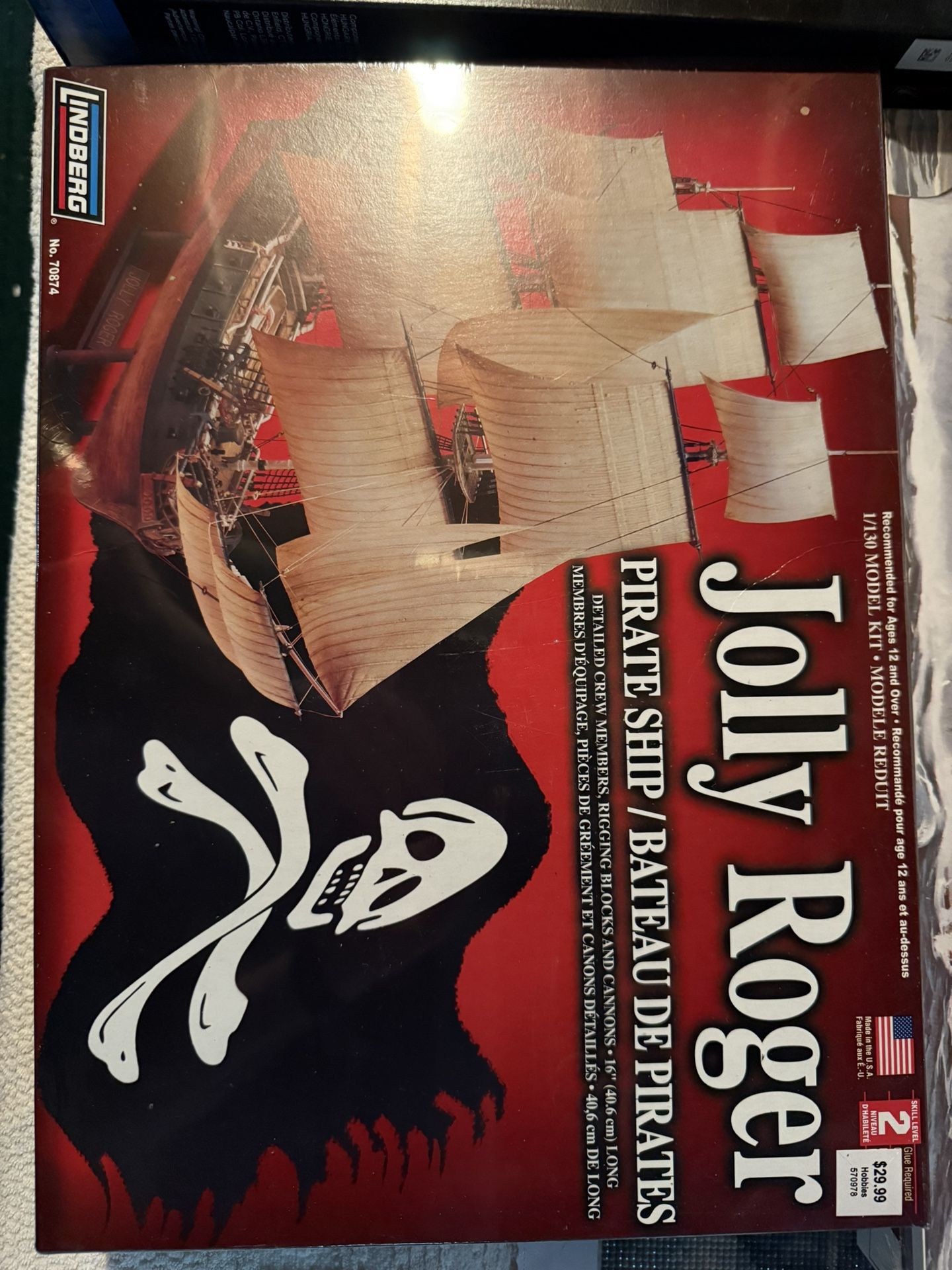 Jolly Roger Pirate Ship & USS Misssouri Models