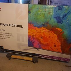 75" TCL QLED 4K SMART TV!!!