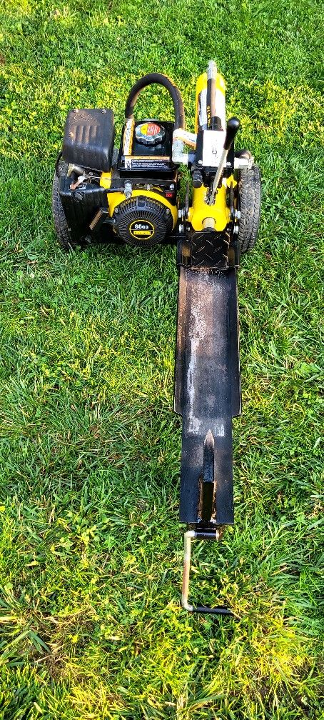 Horizontal Gas Hydraulic Log Splitter with Auto Return
