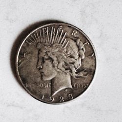 1923 peace dollar