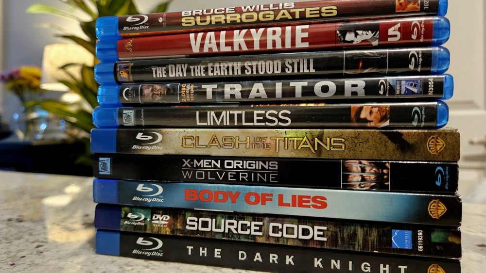 Blu Ray DVD's / $5 Each