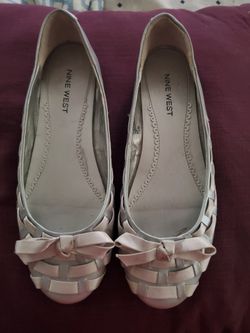 Silver Nine West Shoes  (New)