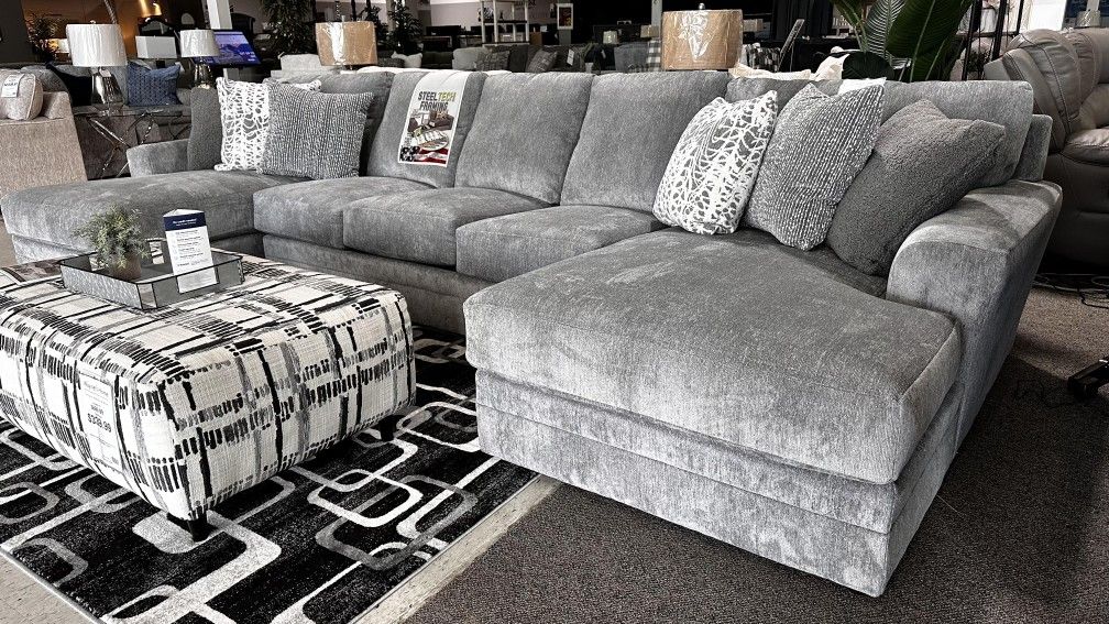 Glacier High Quality U Shaped Sectional Sofa with Double Chaise /P