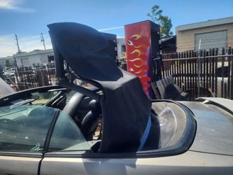 Mustang black convertible top with frame 94-04