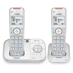 VTech VS112-27 : Two Handset Cordless Phone with Answering Machine