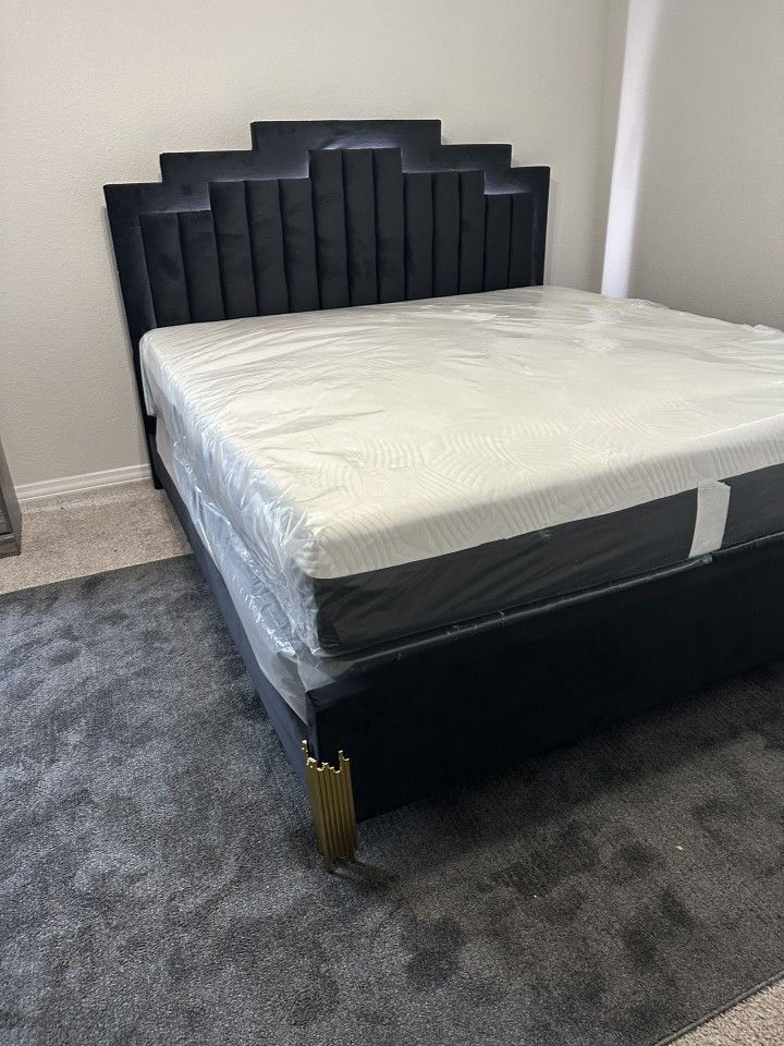 NEW QUEEN SIZE BED WITH MATTRESS & BOX SPRING $550! KING $599
