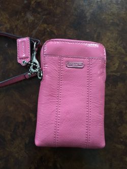 Coach wristlet