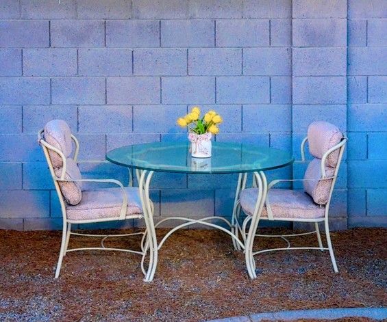 Patio Garden Set Vintage