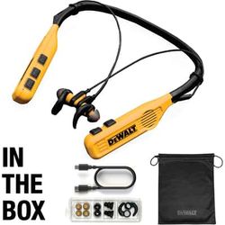 DeWalt pro max wireless neckband earphones