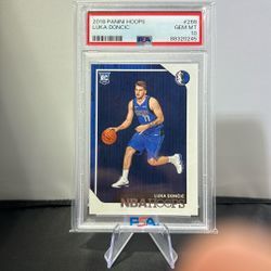 2018 Luka Doncic Rookie PSA 10 Panini Hoops