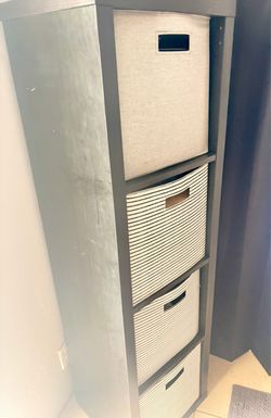 4 tier 13in cube shelf
