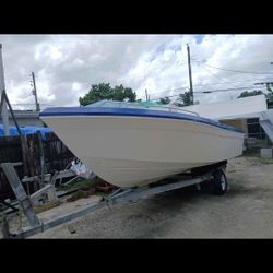 1999 PRO SPORT 18 FT WOOD FREE HULL 