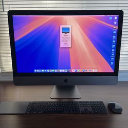 iMac Pro 27” with matching components